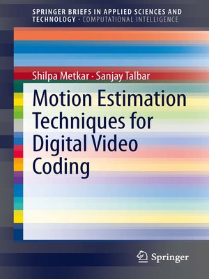 cover image of Motion Estimation Techniques for Digital Video Coding